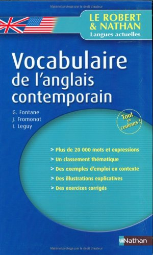 Vocabulaire de l'anglais contemporain