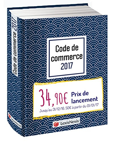 Code de commerce 2017 : graphik bleu