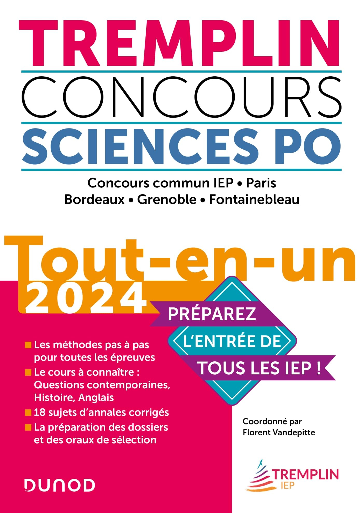 Tremplin concours Sciences Po : concours commun IEP, Paris, Bordeaux, Grenoble, Fontainebleau : tout