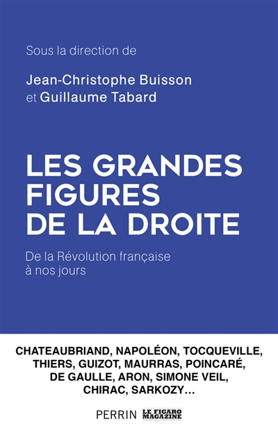 Les grandes figures de la droite : de la Révolution française à nos jours