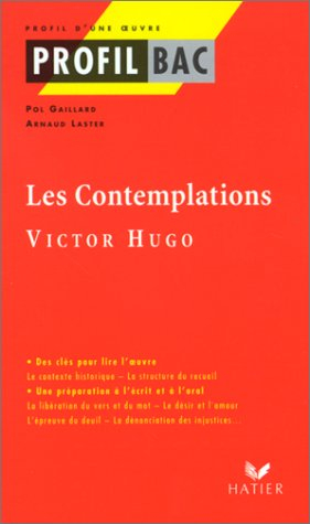 Les contemplations, Victor Hugo
