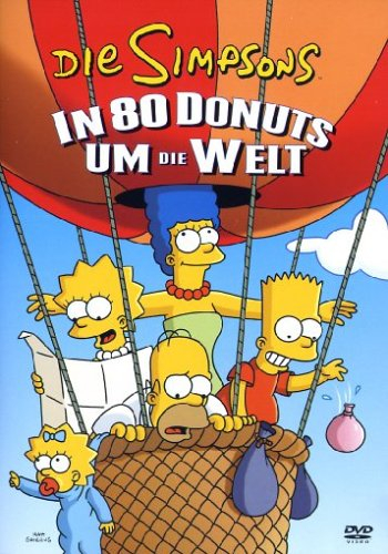 simpsons in 80 donuts um die welt (dvd-k) [import allemand]