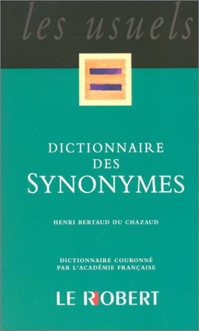 dictionnaire des synomymes