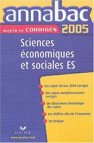 sciences économiques et sociales es