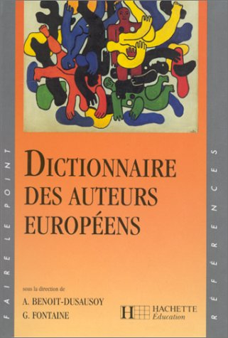 Dictionnaire des auteurs européens