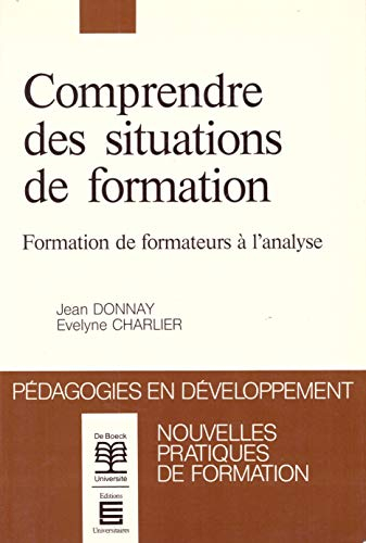 Comprendre des situations de formation : formation de formateurs à l'analyse