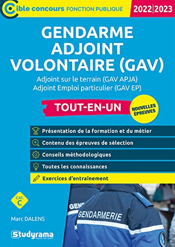 Gendarme adjoint volontaire (GAV), catégorie C : adjoint sur le terrain (GAV APJA), adjoint emploi p