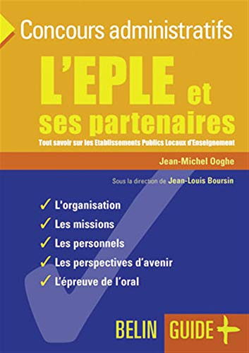 L'EPLE et ses partenaires : tout savoir sur les établissements publics locaux d'enseignement