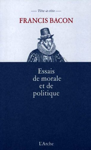 Essais de morale et de politique : 1625