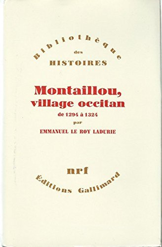 montaillou, village occitan de 1294 a 1324