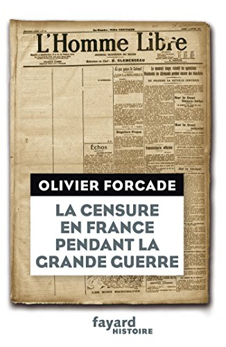 La censure en France pendant la Grande Guerre