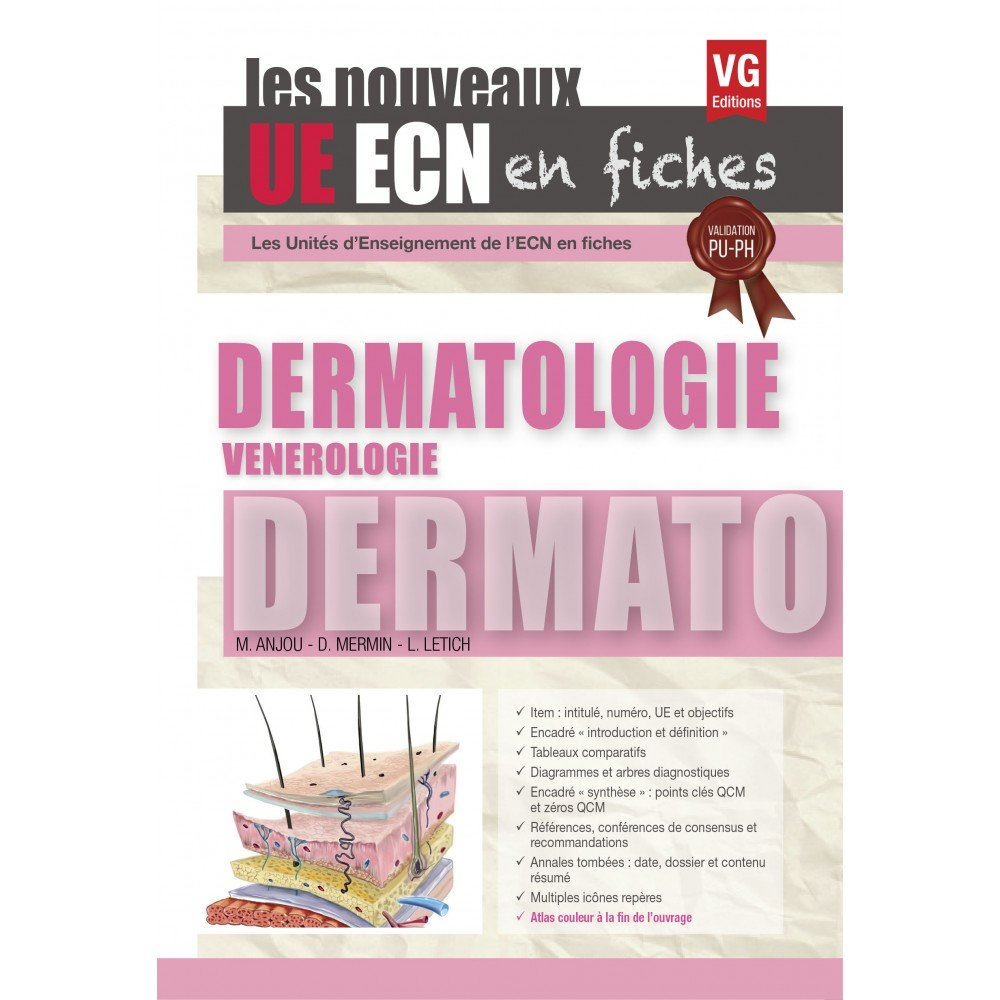 Dermatologie, vénérologie : validation PU-PH