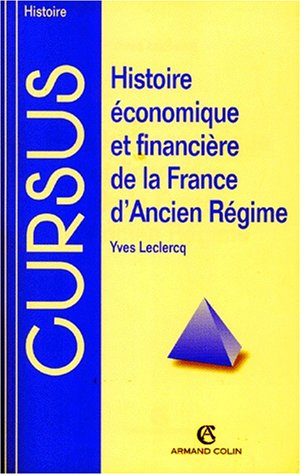Histoire économique de la France d'Ancien Régime