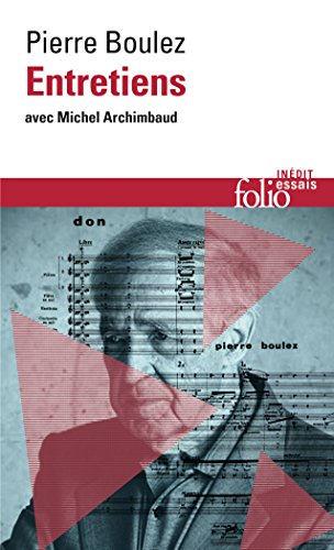 Entretiens avec Michel Archimbaud