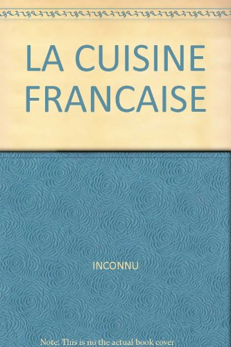 La cuisine française