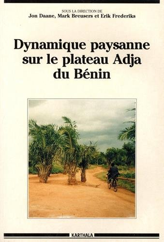Dynamique paysanne sur le plateau Adja du Bénin