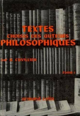 textes choisis des auteurs philosophiques : introduction générale, psychologie, esthétique