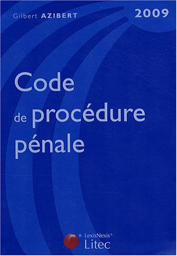 Code de procédure pénale 2009