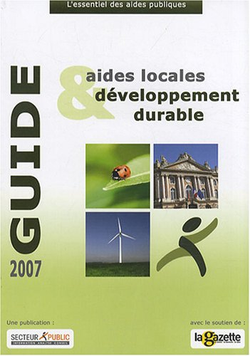 Guide des aides locales au développement durable