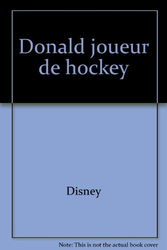 Donald joueur de hockey