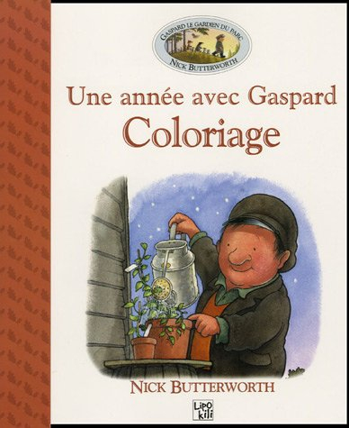 Une année avec Gaspard : livre de coloriage