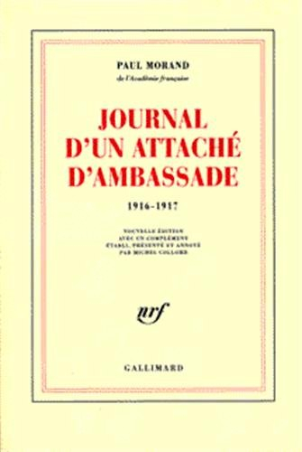 Journal d'un attaché d'ambassade (1916-1917)