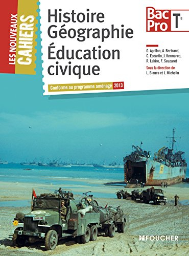 Histoire géographie, éducation civique : bac pro, terminale : conforme au programme aménagé 2013