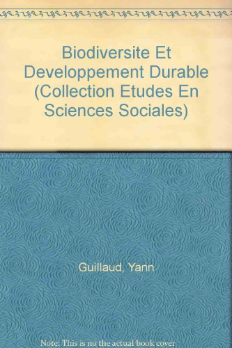 Biodiversité et développement durable