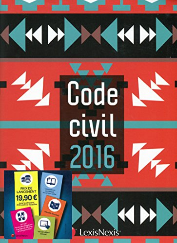 Code civil 2016 : jaquette aztek