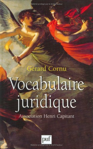 Vocabulaire juridique