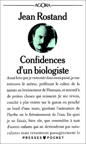 Confidence d'un biologiste