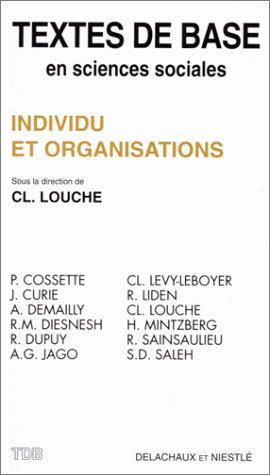 Individu et organisations