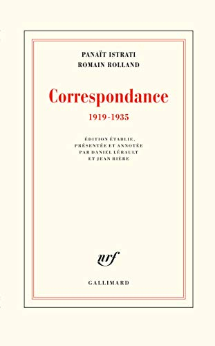 Correspondance : 1919-1935