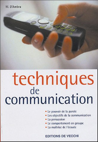 Techniques de communication : le pouvoir de la parole, les objectifs de la communication
