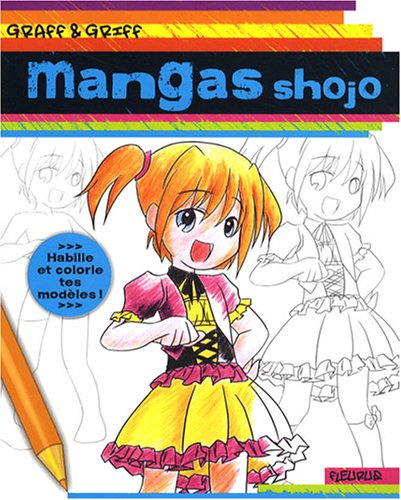 Mangas shojo : habille et colorie tes modèles