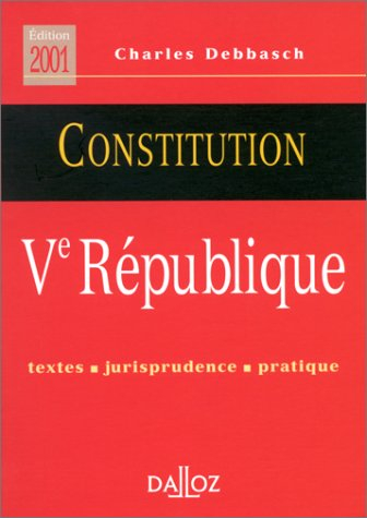 constitution de la ve république