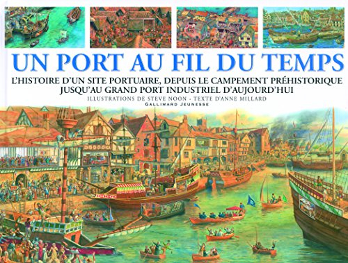Un port au fil du temps : l'histoire d'un site portuaire, depuis le campement préhistorique jusqu'au