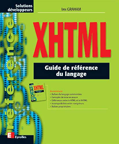 XHTML : guide de référence du langage