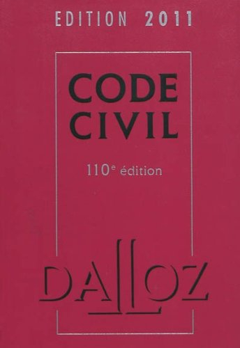 Code civil 2011