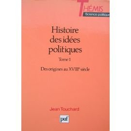 histoire des idées politiques, tome 1