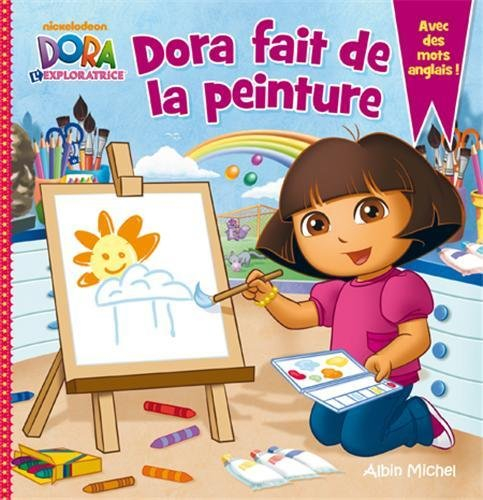 Dora fait de la peinture