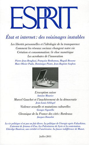 esprit, n, 376, juillet 2011 : etat et internet : des voisinages instables