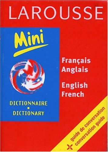 mini dictionnaire : anglais/français, français/anglais