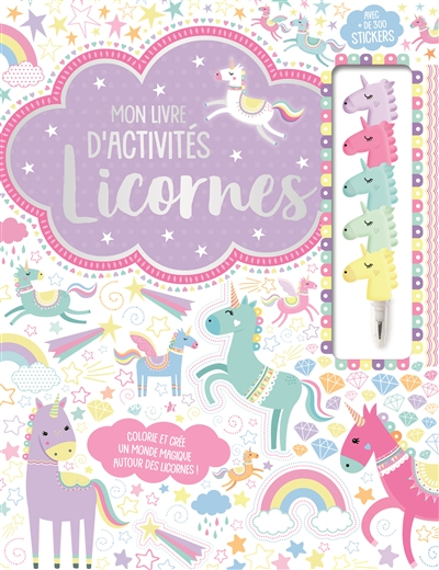 Licornes : mon livre d'activités