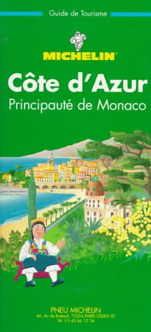 cote d'azur. principauté de monaco, 3ème édition 1996