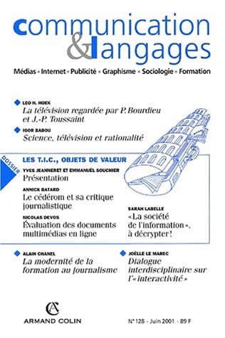 Communication & langages, n° 128