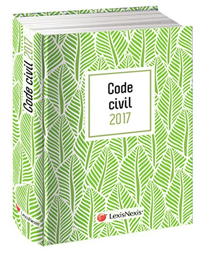 Code civil 2017 : graphik vert