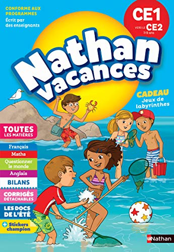 Nathan vacances, CE1 vers le CE2, 7-8 ans : toutes les matières