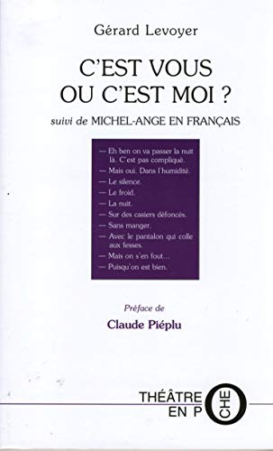 C'est vous ou c'est moi. Michel-Ange en français