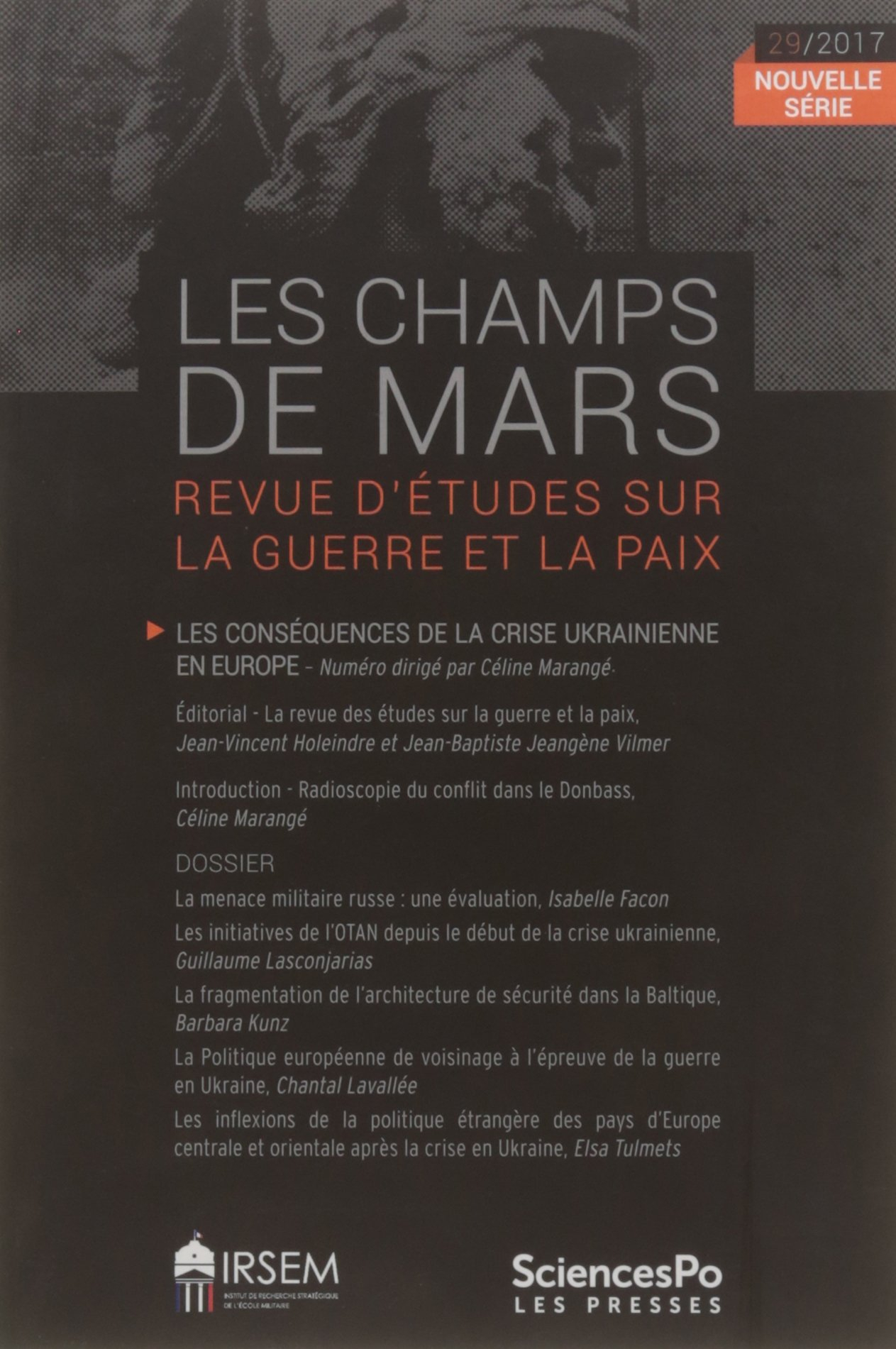 Champs de Mars (Les), n° 29. Les conséquences de la crise ukrainienne en Europe